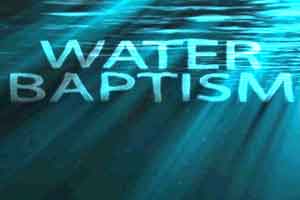Expect To Change In Water Baptism audio
