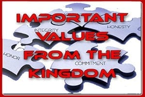 Important values from the kingdom