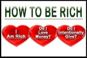 be rich
